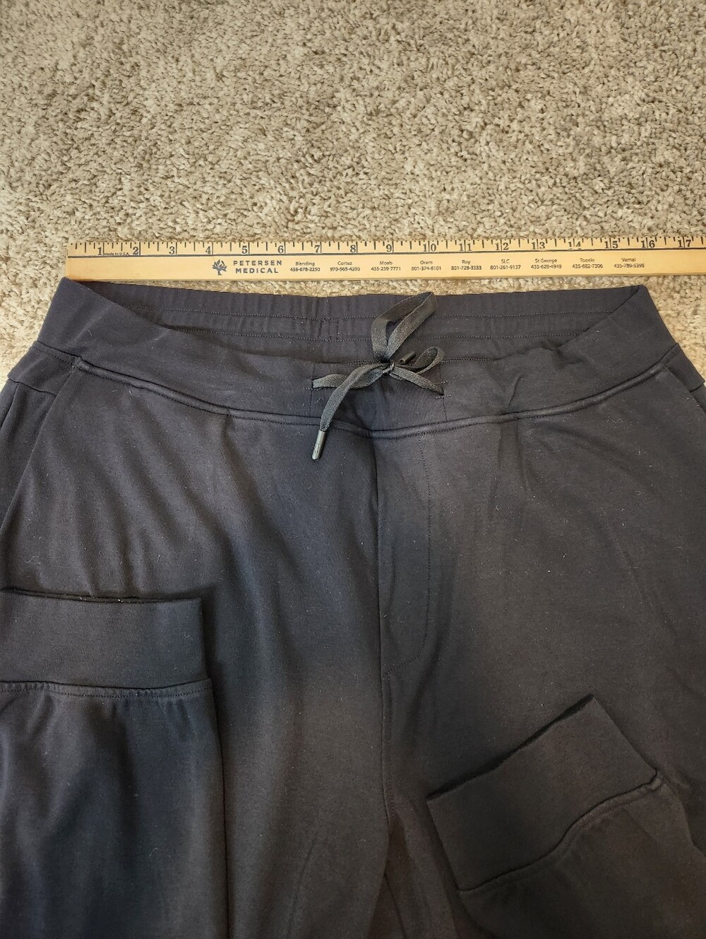 Cozy Earth Mens Bamboo Jogger Pants In Black Size Large - Picture 8 of 10